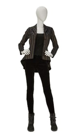 Christine McVie | 2018-2019 Fleetwood Mac Stage-Worn Striped Blazer Ensemble