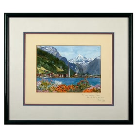 Christine McVie | Cyril Perfect Landscape Watercolor