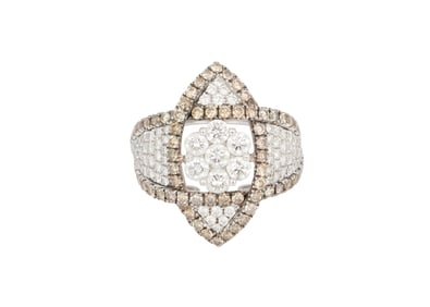 Christine McVie | Diamond and Colored Diamond Star Ring