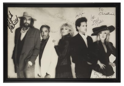 Christine McVie | Signed Fleetwood Mac Poster