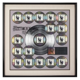 Christine McVie | RIAA Multi "Platinum" Sales Award for "Rumours"
