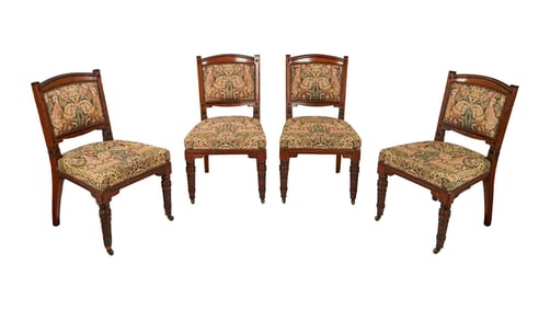 Christine McVie | Set of Four Victorian Side Chairs