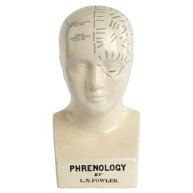 Christine McVie | L.N. Fowler Ceramic Phrenology Head