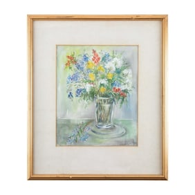Christine McVie | Eva Margaret Layton Still Life Watercolor