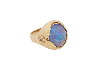 Christine McVie | Opal and Gold Ring