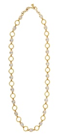 Christine McVie | 18k Gold and Moonstone Necklace