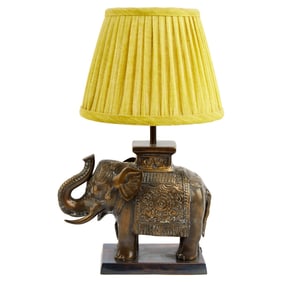 Christine McVie | Brass Elephant Boudoir Lamp