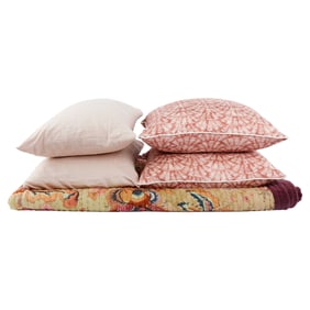 Christine McVie | Floral Duvet Cover and Four Throw Pillows