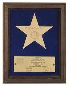Christine McVie | 1979 Walk of Fame Star Award