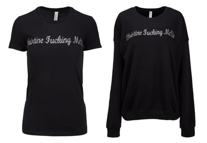 Christine McVie | "Christine Fucking McVie" Bedazzled Tops