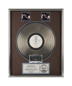 Christine McVie | RIAA "Platinum" Sales Award For The Album "Mirage"