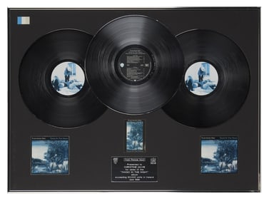 Christine McVie | Irish Multi-"Platinum" Sales Award For The Album "Tango In The Night"