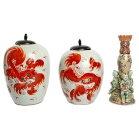 Christine McVie | Group of Chinese Ceramics