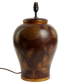 Christine McVie | Chinese Painted Vase Mounted as a Table Lamp