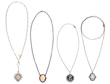 Christine McVie | Sterling Silver and Diamond Necklaces