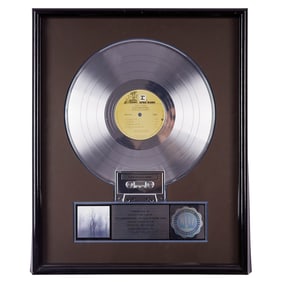 Christine McVie | RIAA "Platinum" Sales Award for the album "Bare Trees"