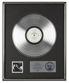 Christine McVie | RIAA "Platinum" Sales Award For The Album "Mirage"