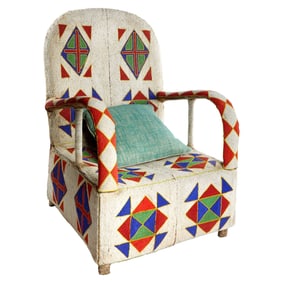 Christine McVie | Beaded African Armchair