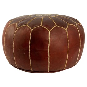 Christine McVie | Moroccan Leather Pouf