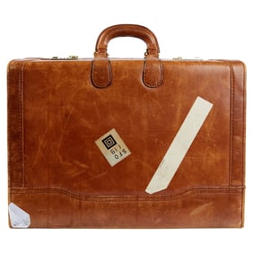 Christine McVie | Vintage Leather Travel Suitcase