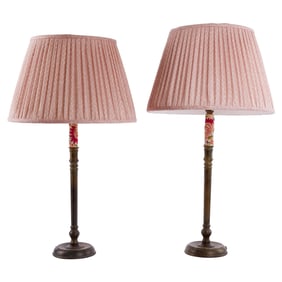 Christine McVie | Pair of Metal Table Lamps