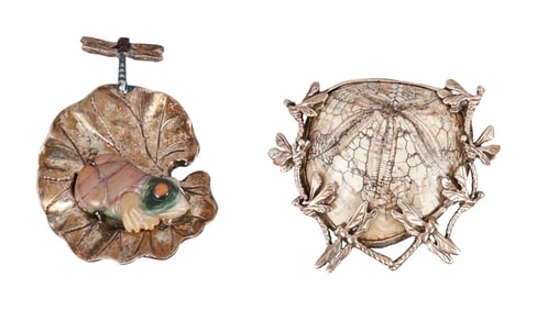 Christine McVie | Two Hardstone Brooches From Halloween Boutique