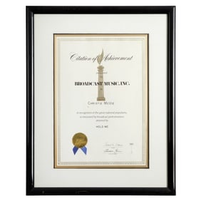Christine McVie | BMI Citation of Achievement For "Hold Me"
