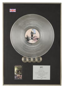 Christine McVie | BPI "Platinum" Sales Award For The Album "Tango In The Night"