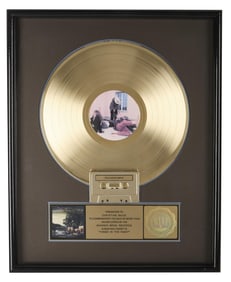 Christine McVie | RIAA "Gold" Sales Award For The Album "Tango In The Night"