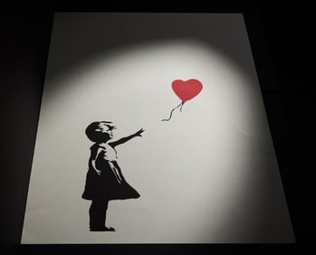 Banksy | Girl With Balloon (aka Balloon Girl) Proof Print (A)