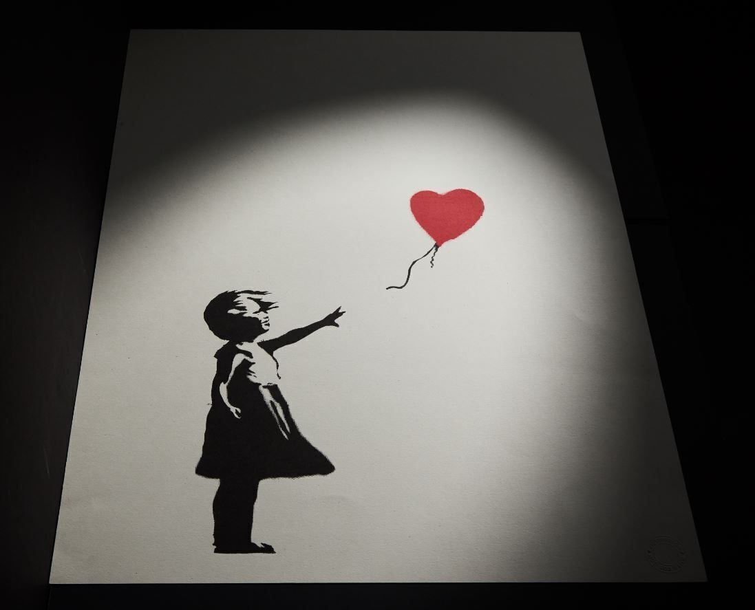 Banksy | Girl With Balloon (aka Balloon Girl) Proof Print (A)