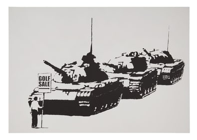 Banksy | Golf Sale Proof Print