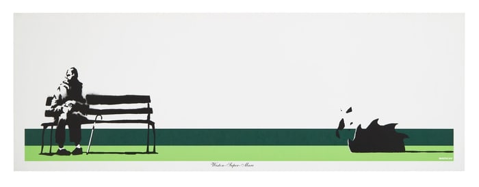 Banksy | Weston-Super-Mare (Green) Proof Print (A)