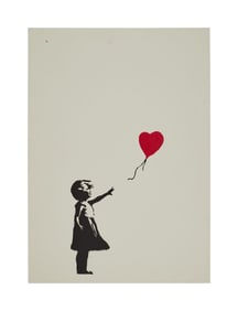 Banksy | Girl With Balloon (aka Balloon Girl) Proof Print (B)