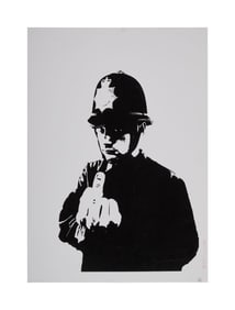 Banksy | Rude Copper Numbered and Rejected Print (B)