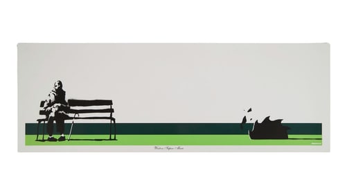 Banksy | Weston-Super-Mare (Green) Artist's Proof Print (B)