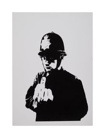 Banksy | Rude Copper Proof Print (B)