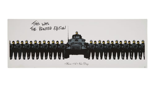 Banksy | Have A Nice Day Labelled Proof Print