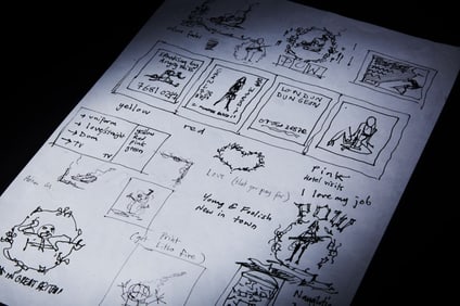 Banksy | Original Erotic Art Concept Sketches