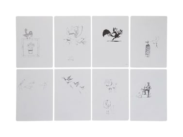 Banksy | Art Concept Sketch Photocopies (8)