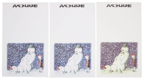 Banksy | Rude Snowman Christmas Cards with Original Proof Print Card