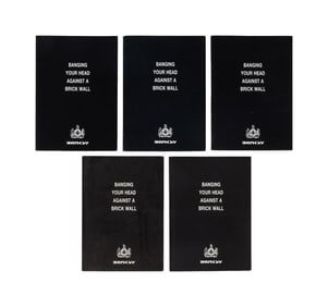 Banksy | Banging Your Head Against a Brick Wall Books (5)