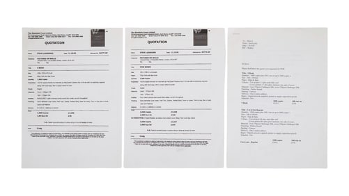 Banksy | Book and Calendar Printing Fee Documents