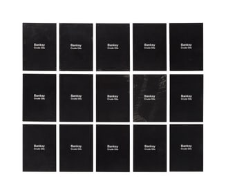 Banksy | Crude Oils Exhibition Sealed Postcard Sets (15)