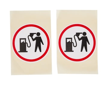 Banksy | Petrol Head Stickers (2)