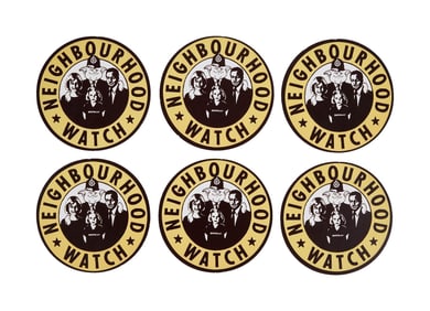 Banksy | Neighborhood Watch Stickers (6)