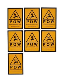 Banksy | Pictures On Walls (POW) Stickers (7)