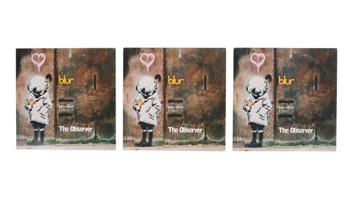 Banksy | Blur Observer Magazine "Think Tank" CD Compilations (3)