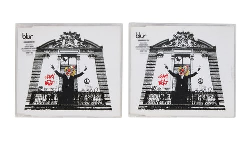 Banksy | Blur "Crazy Beat" CD Singles (2)