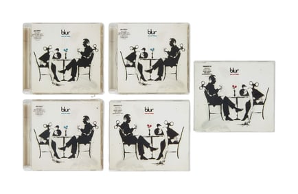 Banksy | Blur "Out of Time" DVD Singles (3) and Enhanced CD Singles (2)